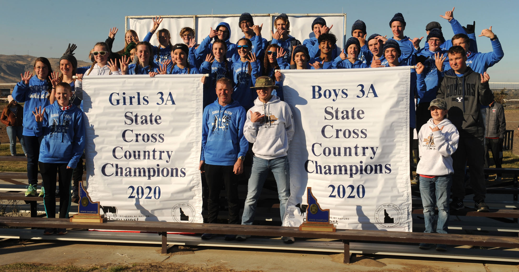 sugar-salem boys and girls xc champs